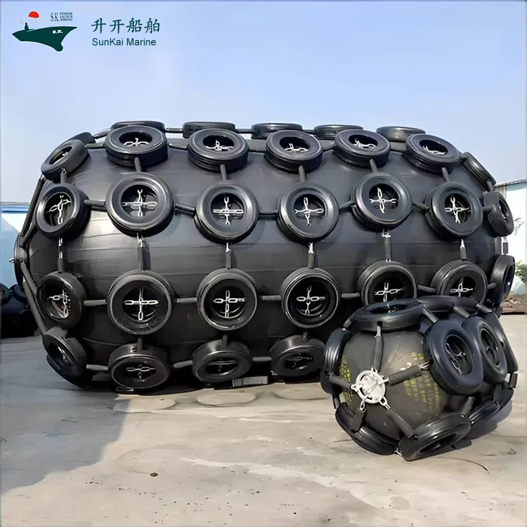 Paruošta siuntimui! Qingdao SunKai Marine Supplies Co., Ltd. paruošta pristatymui skirta jūrinių sparnų partija dokams